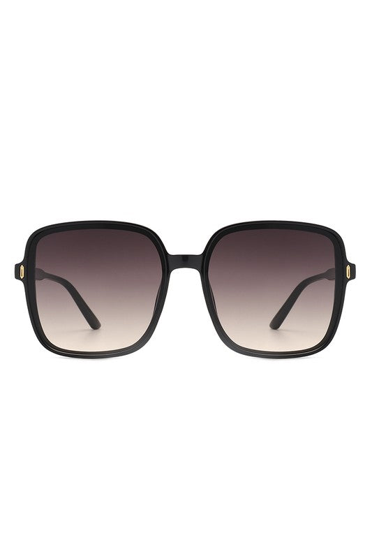 Classic Square Flat Top Fashion Sunglasses