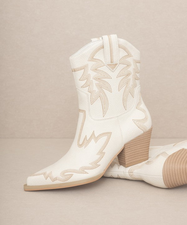 The Benatar - Embroidered Cowboy Boots