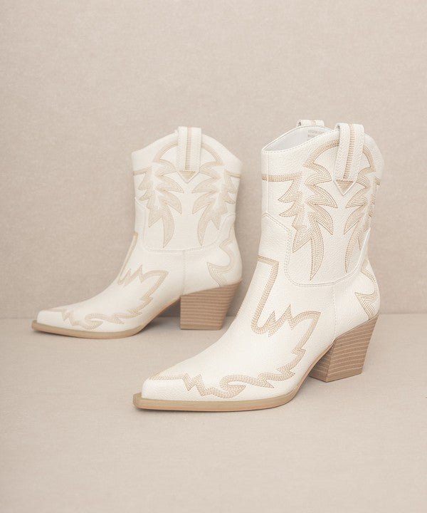 The Benatar - Embroidered Cowboy Boots