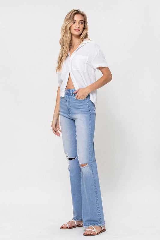 High Rise Vintage Flare Jeans