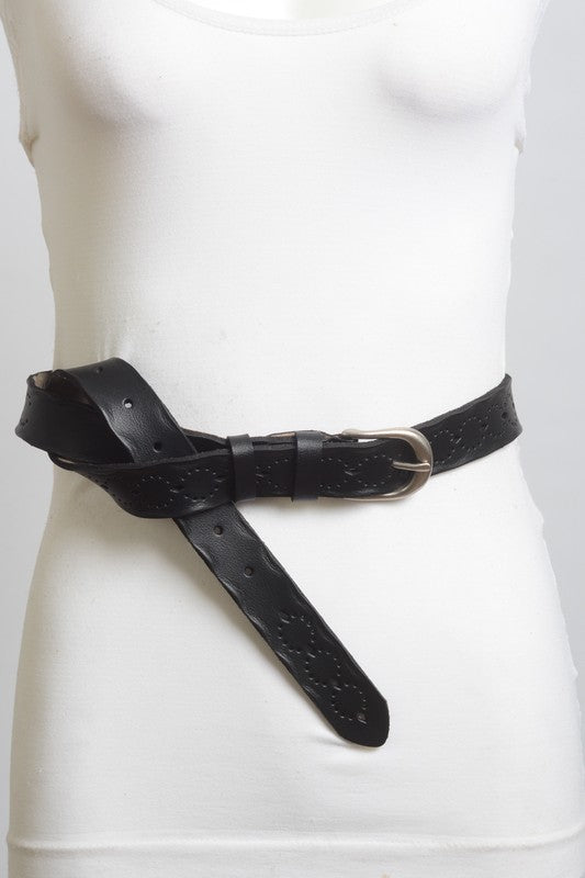 Bohemian Punched Out Belt