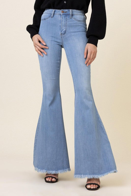 High Waisted Flare Jeans